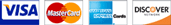 Credit Cards Accepted